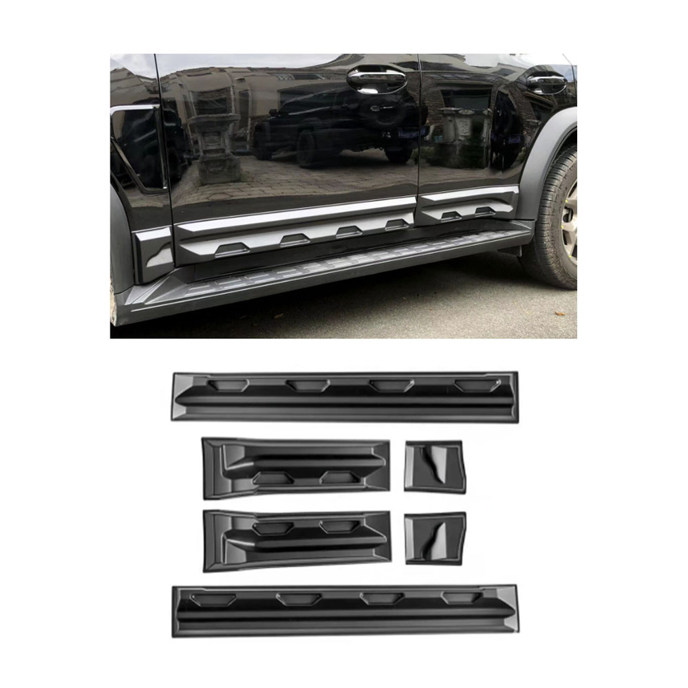 JETOUR T2 DOOR CLADDING 6 PIECE SET BLACK-D9-JETCLAD