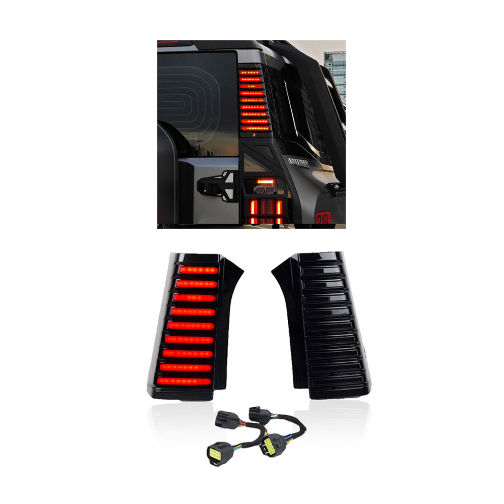 JETOUR T2 FANG LED D-PILLAR DRL TAILIGHTS SMOKED-D9-JETTLDRL