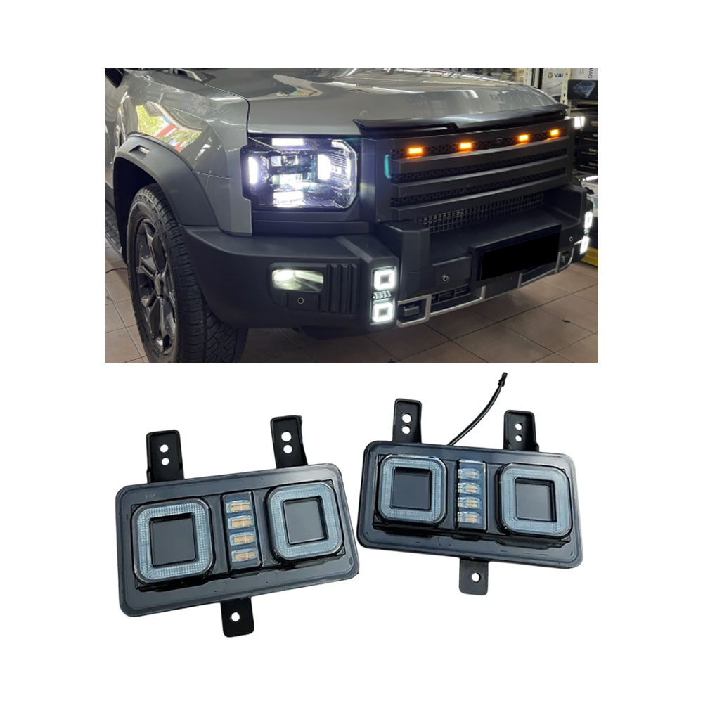 JETOUR T2 LED FRONT BUMPER FOG LIGHTS 2 PIECE SET-D9-JETFOGLED